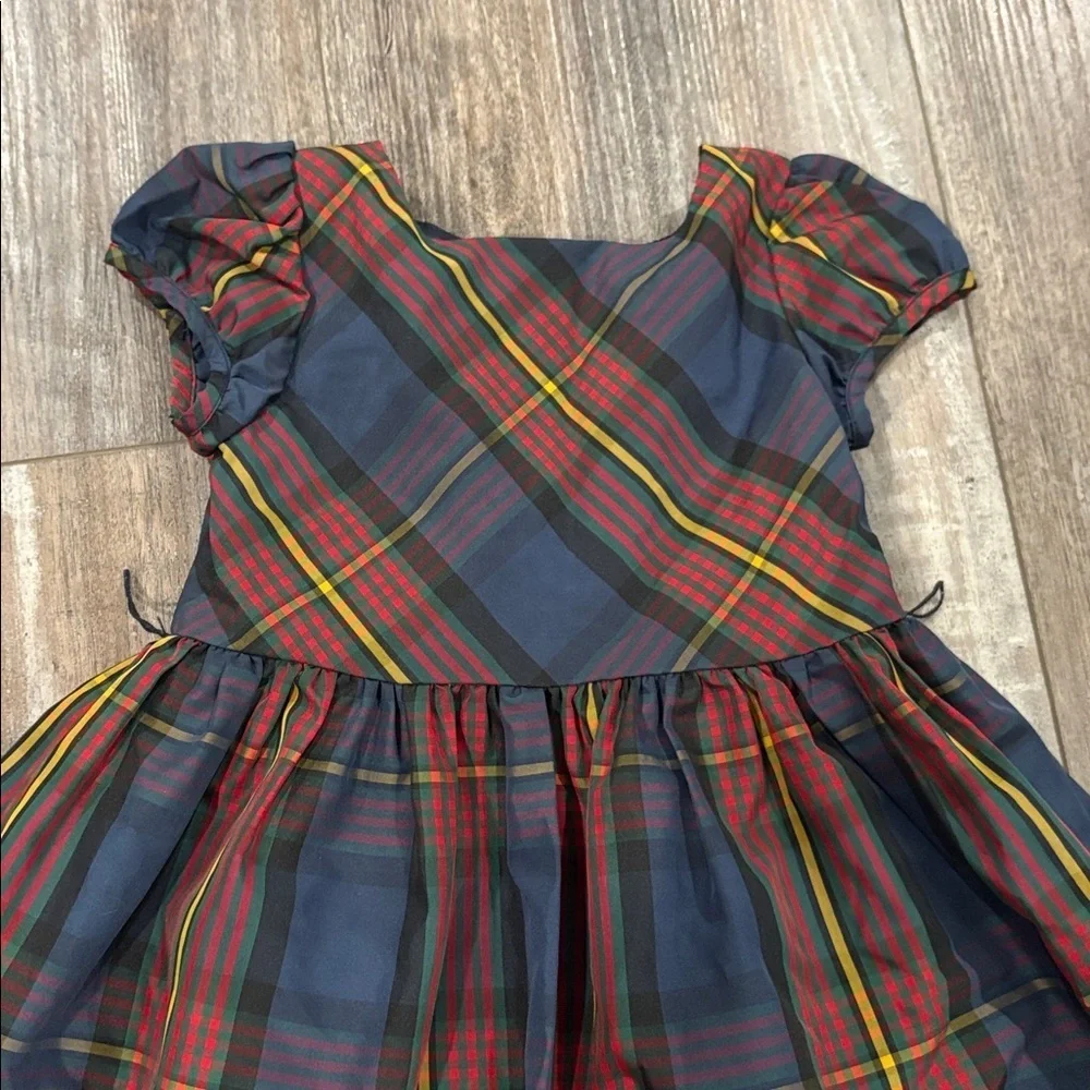 Ralph Lauren Plaid Dress 12-18 months